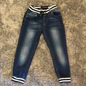 Little Girls Vigoss Elastic Waist Jeans